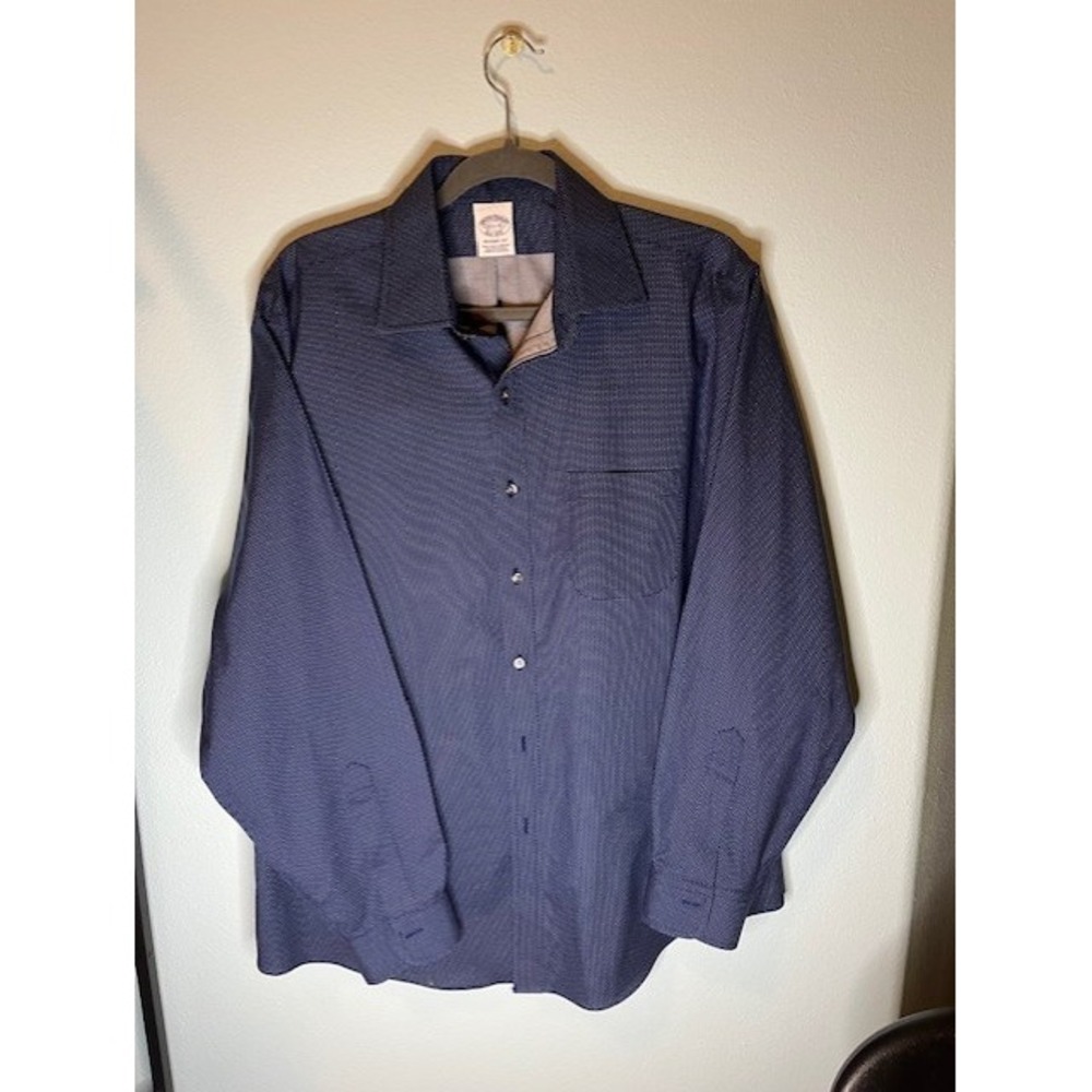 Classic Brooks Brothers Men's Shirt Madison  16 1/2 36" Sleeve